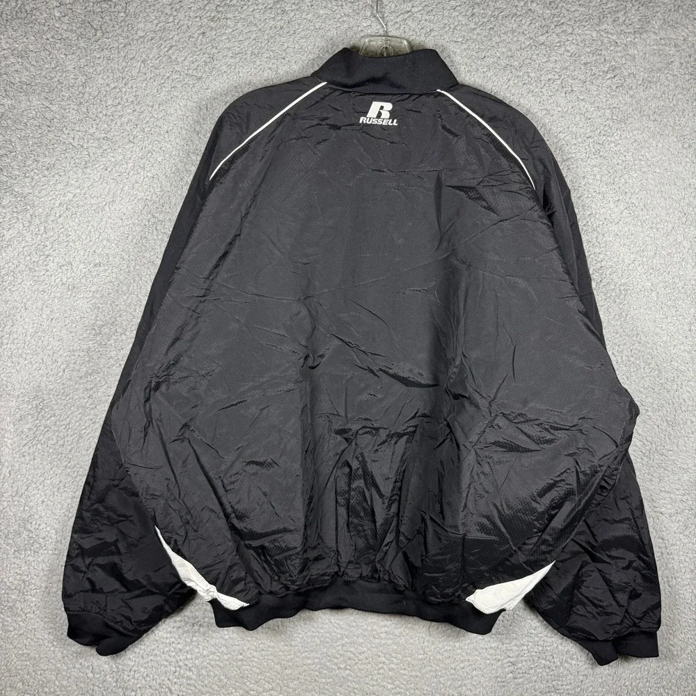 Russell Athletic Arizona Diamondbacks MLB Jacket Mens Black Purple Vintage Y2K